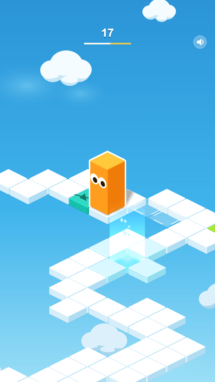 Block Maze &mdash; a tile that splits the block in two